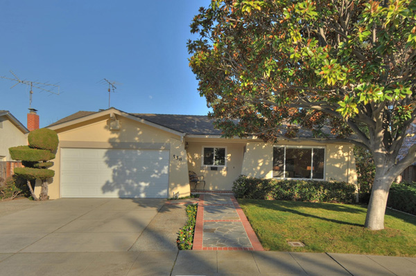 Exterior of 558 Gail in Sunnyvale