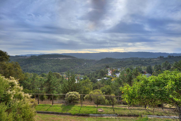View from 3221 La Mesa in San Carlos